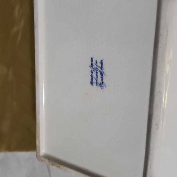 Elizabeth Arden trinket set hand painted - Picture 2 of 8